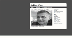 Desktop Screenshot of julienviet.com